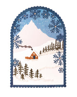 SL Cutting Dies Winter Scenery Artic Winter 100x143x1mm 14 PC nr.763