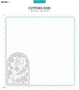 SL Cutting Dies Winter Scenery Artic Winter 100x143x1mm 14 PC nr.763