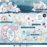 SL Die-Cut Block Paper Elements Artic Winter 152,5x152,5x5mm 20 SH nr.68