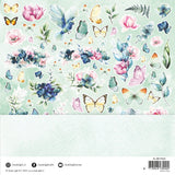 SL Scrap Paper Set Blooming Butterfly 304.8x304.8x3mm 12 SH nr.20