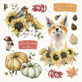 SL Die-Cut Block Fall Elements Beauty Of Fall 150x150mm 20 Sh nr.09