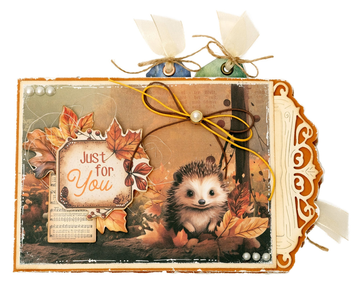SL Designer Paper Pad Background Papers Charming Autumn 36 Sheets
