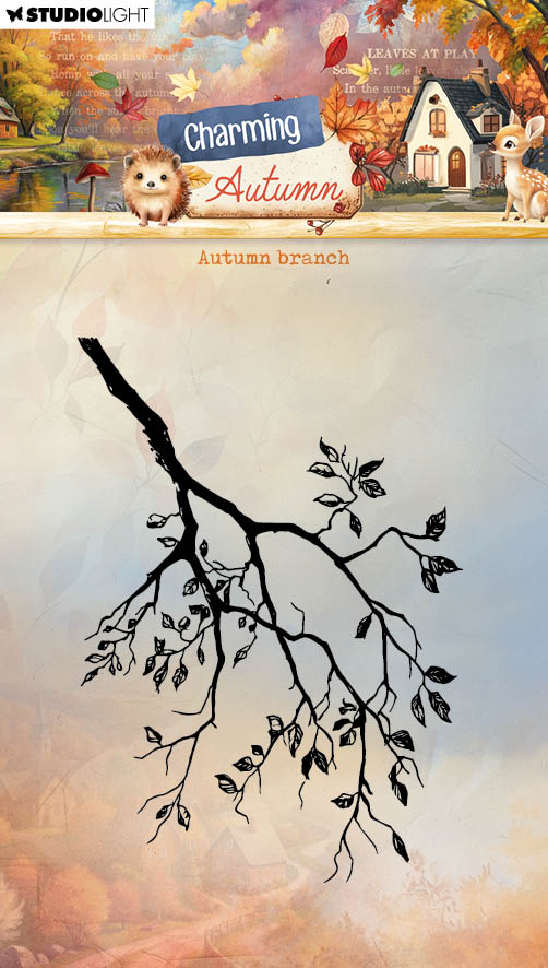 SL Clear Stamps Autumn Branch Charming Autumn 1 Piece