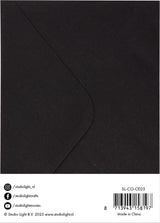 SL Cards & Envelopes Black A6 Consumables 20 PC