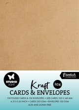 SL Cards & Envelopes Kraft A6 Consumables 20 PC