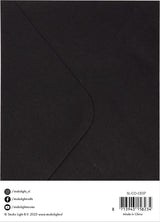 SL Cards & Envelopes Black 5x7 Inch Consumables 20 PC