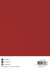 SL Cards & Envelopes Christmas Red Consumables 20 Pieces