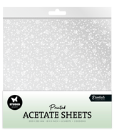 SL Acetate Sheet Snowflakes Essentials 6 SH