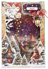 SL Die-Cut Paper Pad Fairy Christmas Essentials 20 Sheets