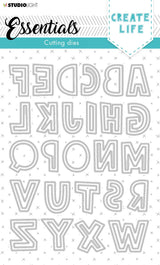 SL Cutting Die Quirky Blok Alphabet Essentials 142x190x1mm 1 pc nr.127