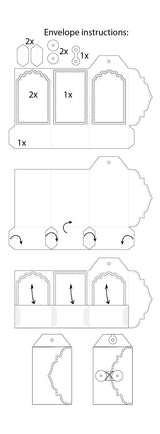 SL Cutting Die Envelope Essentials 210x148mm nr.39