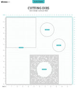 SL Cutting Die Swirl Frame Essentials 135x135x1mm 4 PC nr.466