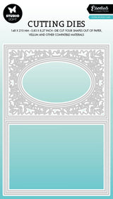 SL Cutting Dies Floral Border Card Essentials 148x210x1mm 8 PC nr.518