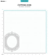 SL Cutting Dies Swirl Frame Shape Essentials 105x148x1mm 4 PC nr.714