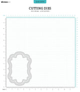 SL Cutting Dies Dots Frame Shape Essentials 105x148x1mm 4 PC nr.715