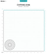 SL Cutting Dies Floral Circle Essentials 80x80x1mm 6 PC nr.717