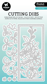 SL Cutting Dies Floral Frame Essentials 103x143x1mm 12 PC nr.738