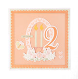 SL Cutting Dies Candle + Hearts Essentials 37x64x1mm 4 PC nr.755
