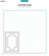 SL Cutting Dies Card Shape Frame Essentials 105x148x1mm 9 PC nr.756