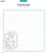 SL Cutting Die Peony Frame Shape Essentials 100x143x1mm 10 PC nr.767