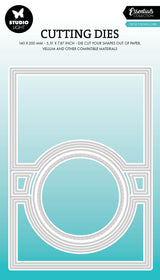SL Cutting Die Circle Folding Card Shape Essentials 11 PC