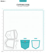 SL Cutting Dies Denim Pocket Essentials 8 PC