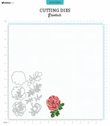 SL Cutting Dies Layered - Rose & Leaves Essentials 8 PC