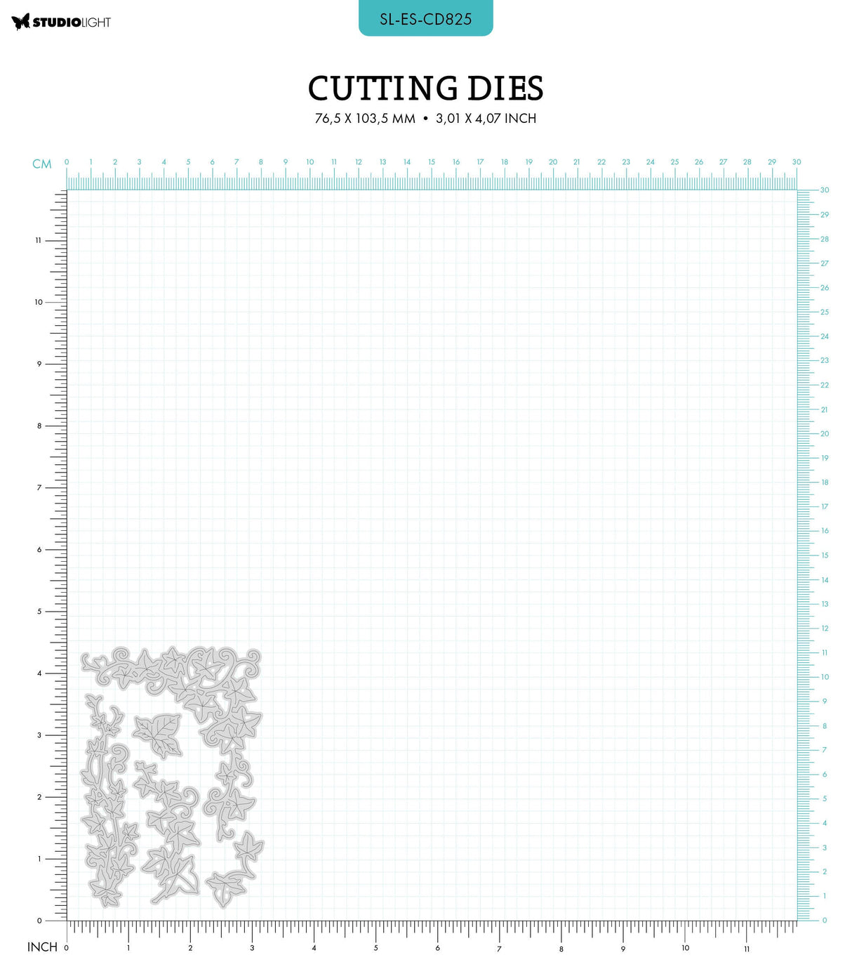 SL Cutting Dies Ivy Branches Essentials 5 PC