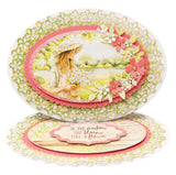 SL Cutting Die Floral Oval Essentials 10 PC