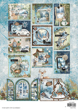 SL Card Making Pad Winter Wonderland Essentials 14 Sheets