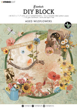 SL DIY Block Aged Wildflowers Essentials294x210x9mm 32 SH nr.45