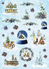 SL DIY Block Winter Scene Essentials 294x210x9mm 32 SH nr.60