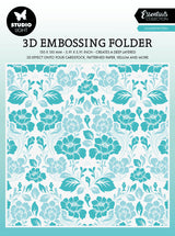 SL Embossing Folder Flower Pattern Essentials 150x150x4mm 1 PC nr.17