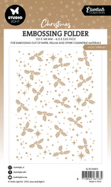 SL Embossing Folder Holly Sparkles Essentials 1 Piece