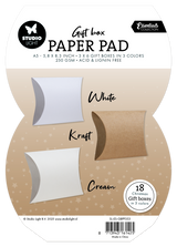 SL Giftbox Paper Pad Pillow Box Essentials 18 Sheets