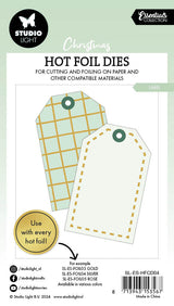 SL Hot Foil Dies Label Essentials 4 PC