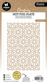 SL Hot Foil Plate Snow Pattern Essentials 1 Piece