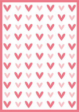 SL Mask Heart Pattern Essentials 150x210x1mm 1 PC nr.175