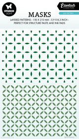 SL Mask Leaves Pattern Essentials 150x210x1mm 1 PC nr.178