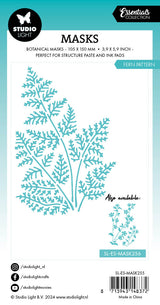 SL Mask Fern Pattern Essentials 105x148x1mm 1 PC nr.255