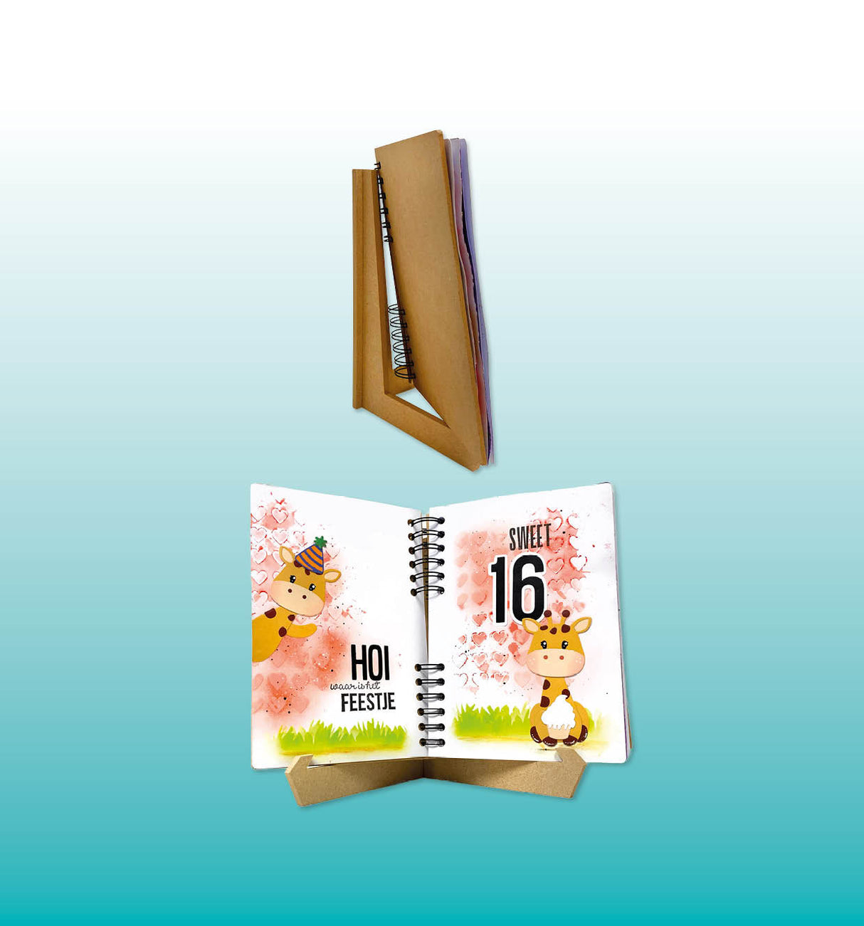 SL Journal & Canvas Stand MDF - A5 Essentials 2 Pieces