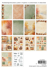 SL Mixed Paper Pad Amazing Autumn Essentials 42 SH