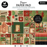 SL Mixed Paper Pad Vintage Christmas Essentials 36 Sheets