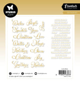 SL Paper Elements Gold Sentiments Classic Essentials 40 Pieces