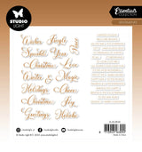 SL Paper Elements Bronze Sentiments Classic Essentials 40 Pieces