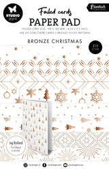 SL Foiled Cards Bronze Patterns Essentials 24 Sheets