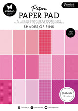SL Pattern Paper Pad Shades Of Pink Essentials 36 SH