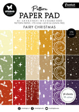 SL Pattern Paper Pad Fairy Christmas Essentials 36 Sheets