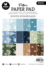SL Pattern Paper Pad  Winter Wonderland Essentials 36 Sheets