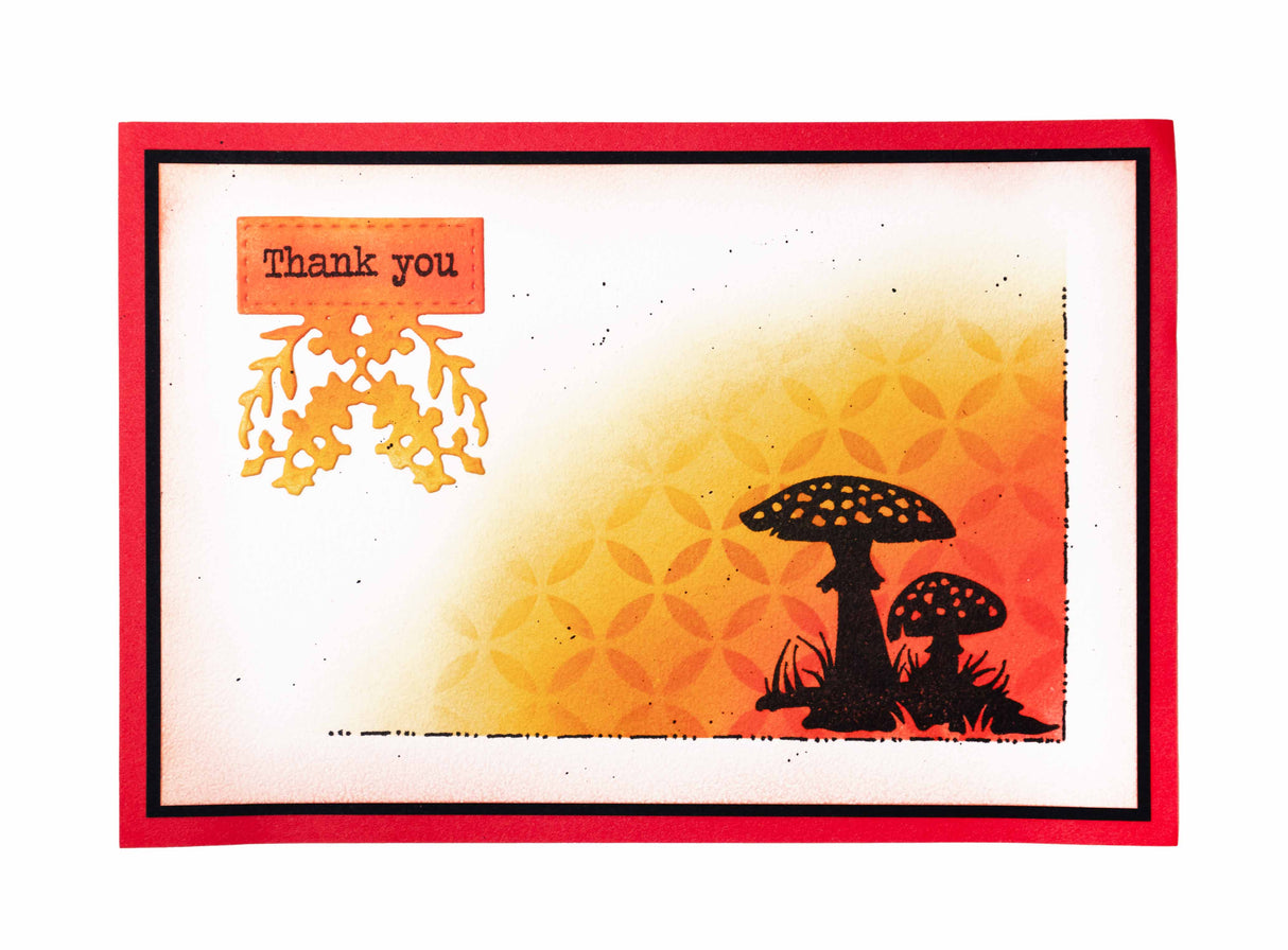 SL Stamp & Cutting Die Floral Frame Essentials 65x90x3mm 9 PC nr.65